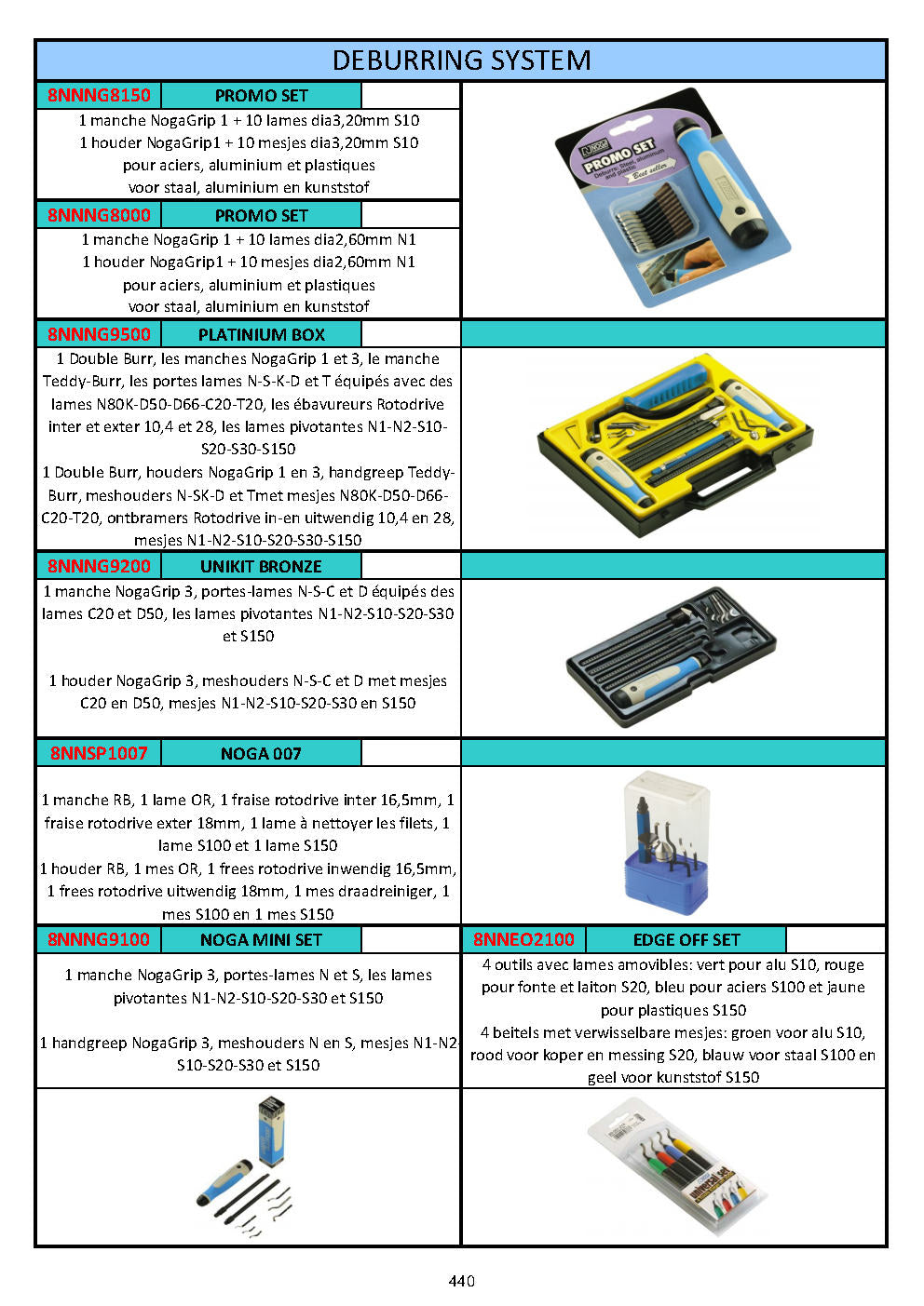 EBAVUREUR NOGA – DEBURRING NOGA