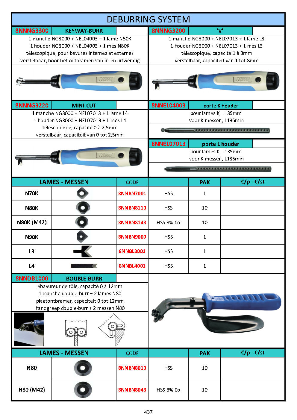 EBAVUREUR NOGA – DEBURRING NOGA