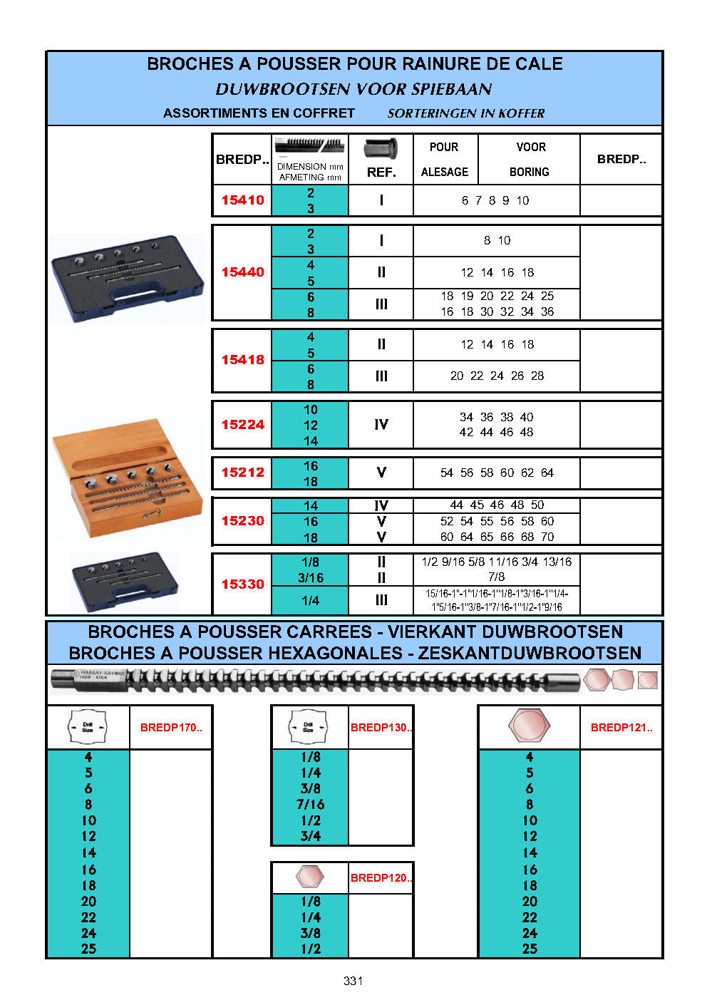 BROCHES - DUWBROOTSEN - BROACHES