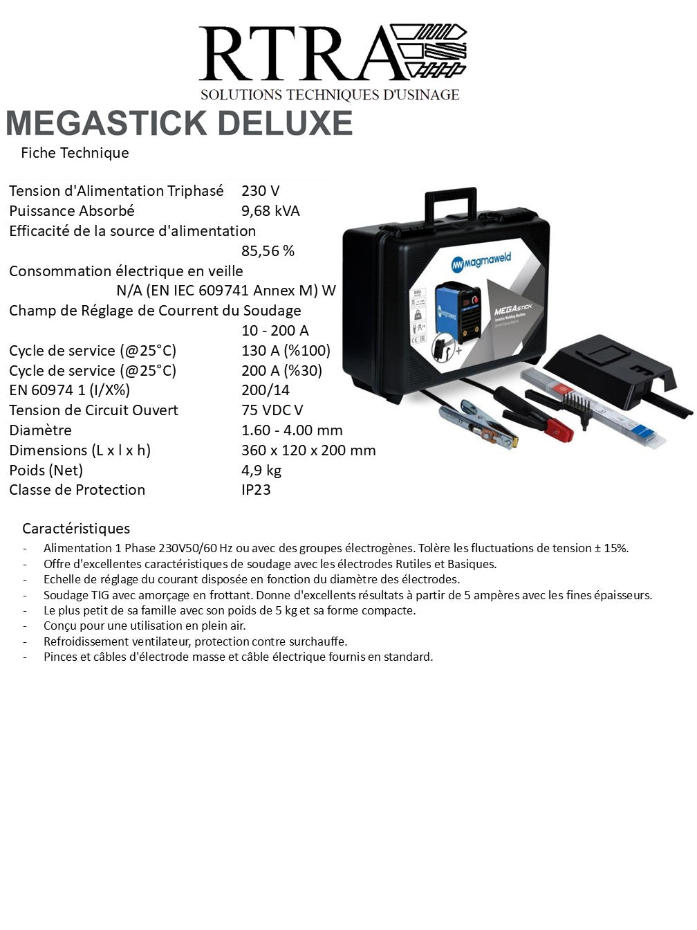 POSTE SE SOUDAGE MMA